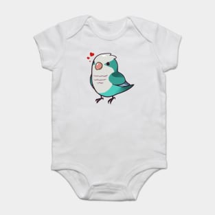 Quaker Parrot 3 Baby Bodysuit